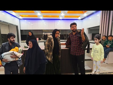 The excessive crying of John B. B.,The grandmother of the family, in the building of the newborn for