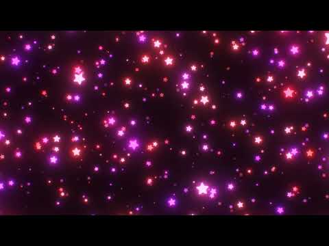 Tiny Rotating Red Pink and Purple Stars In Space 4K Looping Background Effect