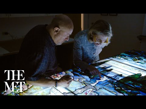 A New Home for the Tiffany "Garden Landscape" Window