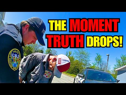 Driver LIES About His Name... Then Tries to CRUSH the Evidence