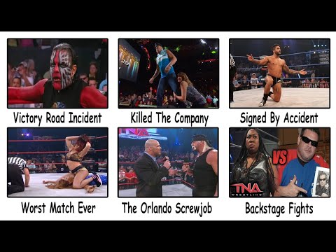 The Craziest TNA Wrestling Incidents Explained
