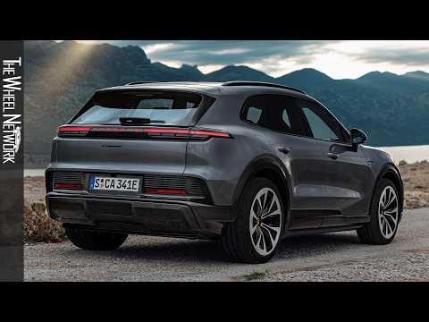 2026 Porsche Cayenne Electric | Vanadium Grey Metallic | Driving, Interior, Exterior [4K]