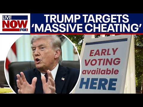 Trump signs order on mail-in voting integrity, introduces barcode tracking on ballots