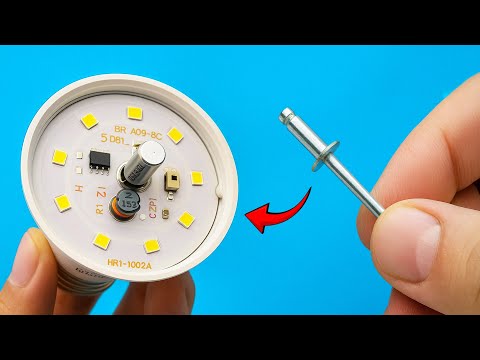 Never Buy New LED Bulbs! Just Use This Trick and Old LED Bulbs can be Revived