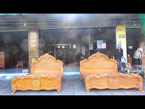 Art or Industry? Amazing Vietnamese Bed Making Process