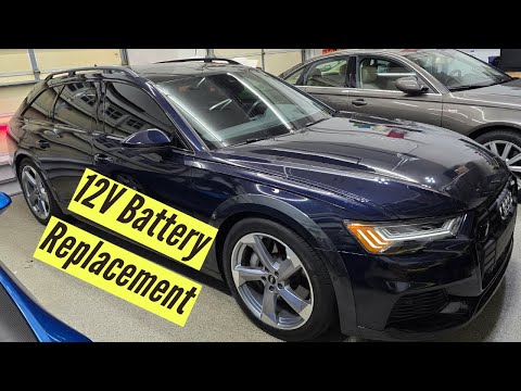 2021 Audi A6 Allroad 12V Battery Replacement
