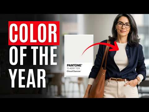 The 2026 Color of the Year: CHIC & ELEGANT Ways to Wear It Over 50