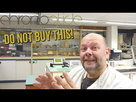 Investing in vintage watches - a simple guideline in what NOT to buy.