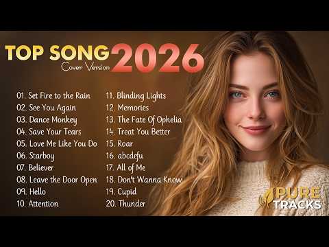 Top Songs Cover 2026 🎙️ Chill Pop Music Playlist ✨ Relaxing Best Songs | Pure Tracks