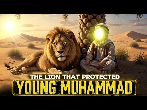 When a Lion Bowed to Young Muhammad (SAW) — The Miracle That Left Everyone Speechless