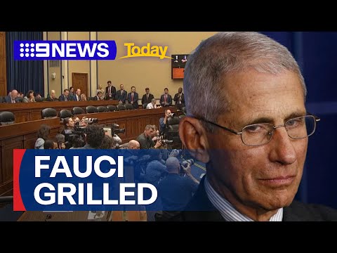 Anthony Fauci grilled over his response to COVID-19 pandemic | 9 News Australia