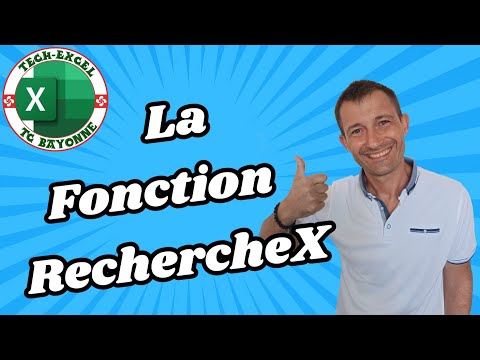 EXCEL - La fonction RechercheX