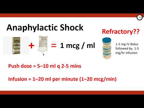 Anaphylaxis and Anaphylactic Shock