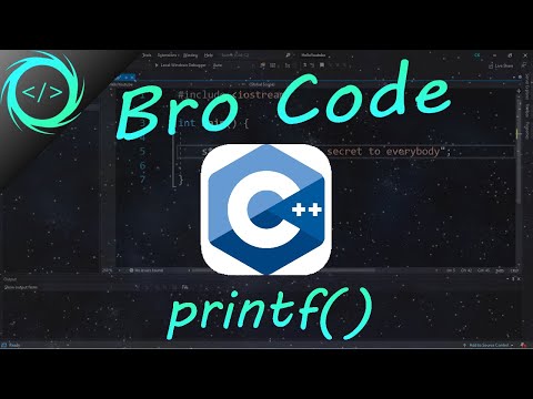 C++ printf function (#14) 🖨️