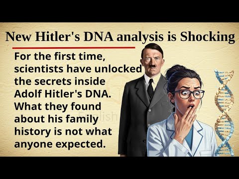 Hitler's DNA Analysis is Shocking π§¬π§ͺ || Learn English Through Story Level 2 || Graded Reader π§