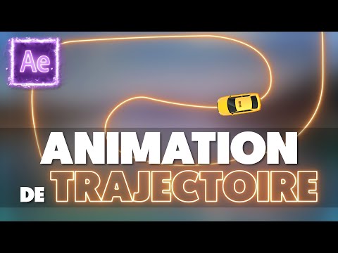 ANIMER un TEXTE ou OBJET sur une TRAJECTOIRE dans AFTER EFFECTS