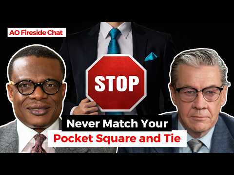 Your Pocket Square and Tie Shouldn’t Match. Here’s Why