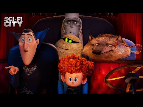 The Monsters Teach Dennis to be Scary | Hotel Transylvania 2 (Adam Sandler, Selena Gomez)