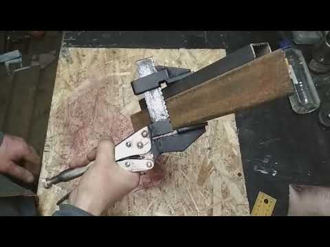 Super rework manual vise-clamps, with their hands.