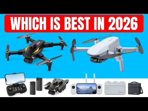 [Top 5] Best Drones 2026: 4K Camera, Obstacle Avoidance 🚁