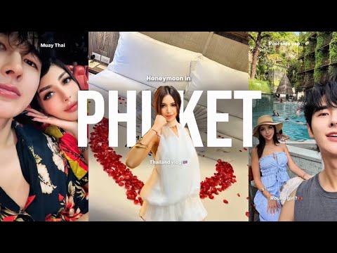 Phuket Honeymoon 🌴✨ | Part 1: How Did I End Up a Muay Thai Ring Girl?! 🤣🥊 شهر العسل في بوكيت