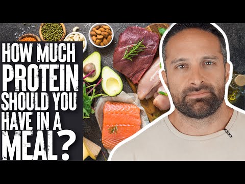 How Much Protein Should You Have In A Meal?