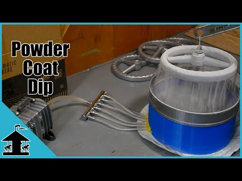Inexpensive Powder Coating at Home?  The Fluid Bed