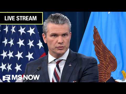 LIVE: Defense Secy. Hegseth updates latest on U.S. strikes in Iran