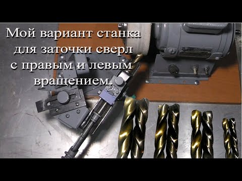 Заточить сверло? Правое и левое? ЛЕГКО!