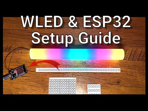Wled Setup Guide Using The ESP32 Micro Controller For The Best RGB Light's