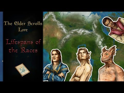 The Lifespans of the races! - The Elder Scrolls Lore