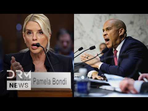 Cory Booker Confronts Pam Bondi in Fiery Senate Hearing Over DOJ Cuts and Politics | AC1G