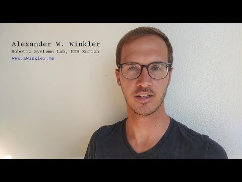 Tutorial: Gait and Trajectory Optimization for Legged Robots