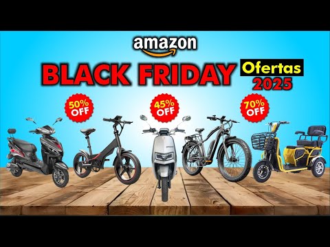 20 Ofertas Amazon Black Friday 2025 – Las Mejores Bicicletas y Triciclos Eléctricos