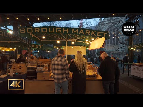 Best Food Market In London | 4K