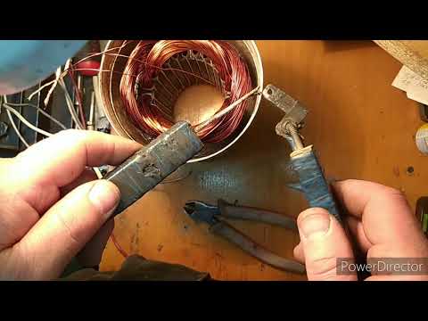 Однофазный погружной фекальный насос 1.1квт/3000 оборотов.(3 часть)