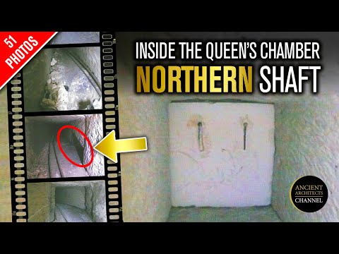 EXCLUSIVE: First Look Inside the Great Pyramid Queen's Chamber Northern Shaft | Ancient Architects