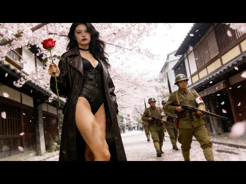 美女特工身怀绝技，当街虐杀日本特务 🔥 功夫 | Kung Fu