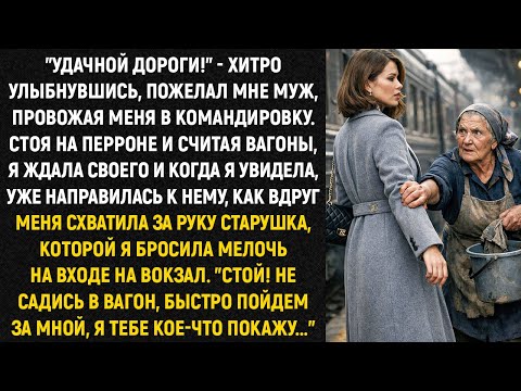"Удачной дороги!" - хитро улыбнувшись, пожелал мне муж, провожая меня в командировку...