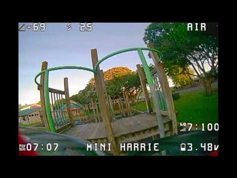 First time flying ACRO, AND 1st time flying FPV outdoors! Meteor85 2s