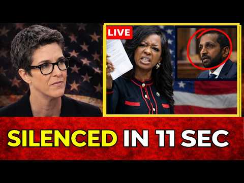 Crockett's 11 Seconds: Patel Can't Explain 38 Contacts Before $1.7B Pause | Rachel Maddow