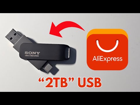 "2TB" Aliexpress USB review & teardown