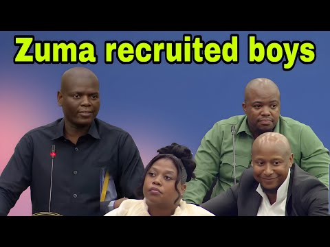 CHAOS: Ronald Lamola angers MK Party members. Zuma recruited boys to war.