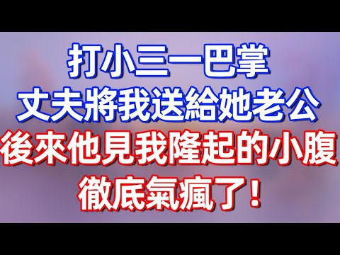 【完結】打小三一巴掌，丈夫將我送給她老公，後來他見我隆起的小腹，徹底氣瘋了！#夜讀人生 #碧荷講故事 #深夜淺讀 #情感 #完结文 #情感故事 #一口气看完 #老年生活