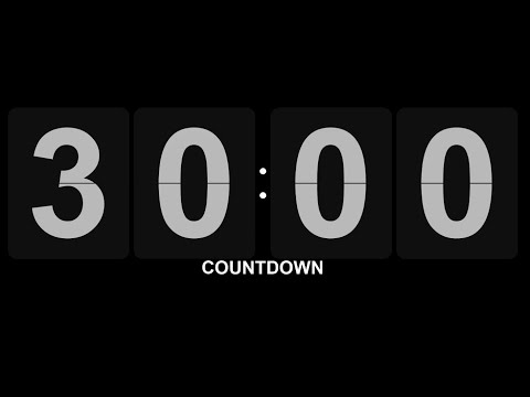 Flip Card Countdown — TIMER de 30 Minutos