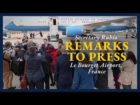 Secretary of State Marco Rubio Remarks to the Press