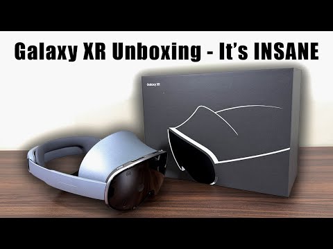 Samsung Galaxy XR - UNBOXING, Initial Review & Features