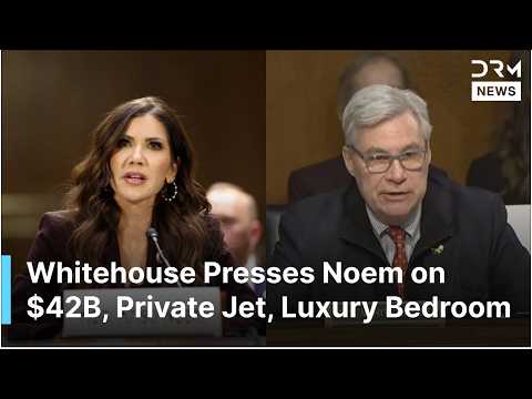 “Does It Have a Bedroom?” Whitehouse Grills Kristi Noem Over DHS Luxury Jet Purchase | AC1G