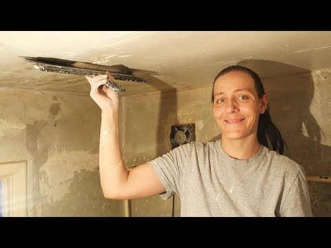 Как шпаклевать потолок Новичку без Опыта