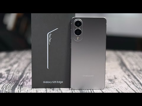 Samsung Galaxy S25 Edge - Unboxing and Spigen Case Lineup